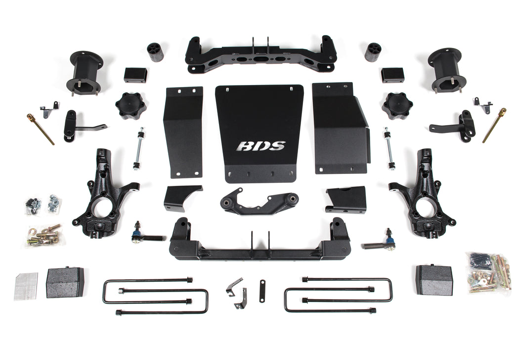 BDS BDS726H 6 Inch Lift Kit - GMC Sierra 1500 (14-18) 4WD - Magneride Equipped