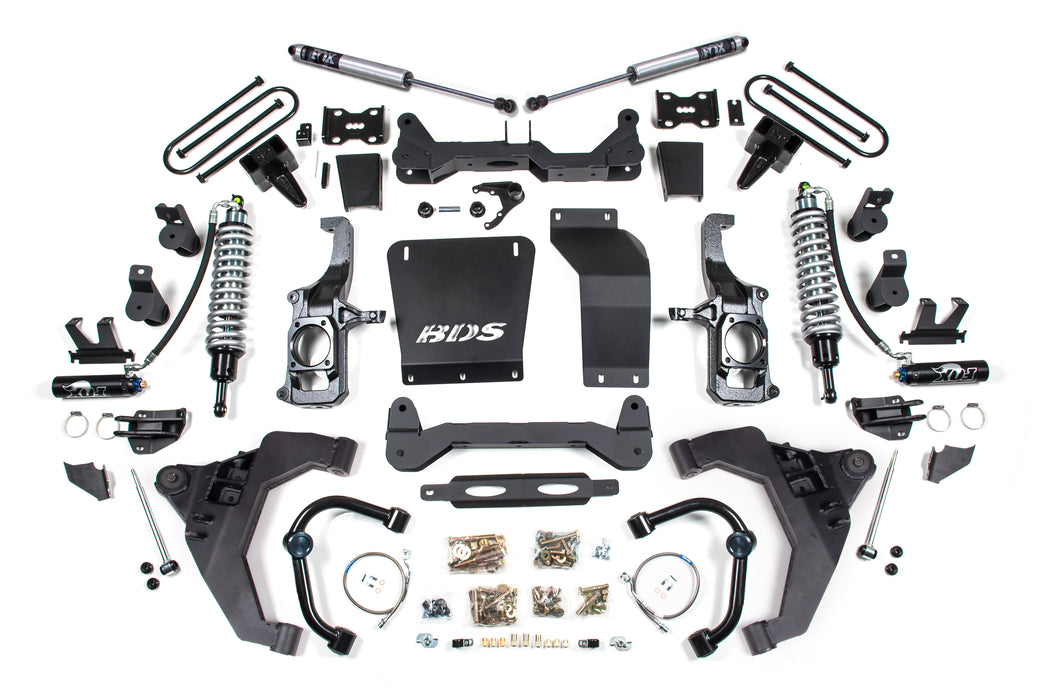 BDS BDS728FDSC 6.5 Inch Lift Kit -FOX 2.5 Coil-Over Conversion Chevy Silverado or fits gmc Sierra 2500HD/3500HD (11-19) Diesel