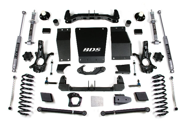 BDS 6 Inch Lift Kit, Fits Chevy/ GMC Suburban, Tahoe, Yukon/xl 1500 15-19 4WD 731FS