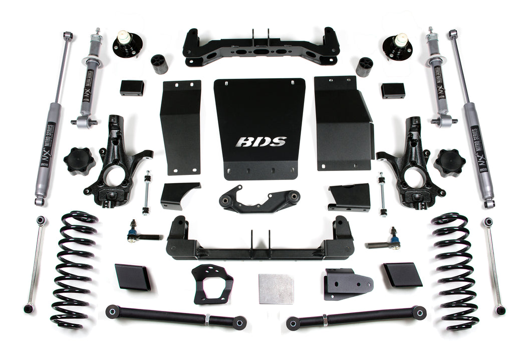 BDS 6 Inch Lift Kit Fits Chevy/Fits GMC Suburban, Tahoe, Yukon/XL 1500 (15-19) 4WD