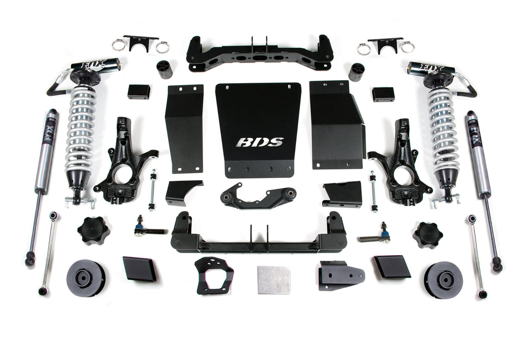 BDS BDS734FDSC 4 Inch Lift Kit -FOX 2.5 Coil-Over Chevy/fits gmc Suburban- Tahoe- Yukon/XL 1500 (15-19) 4WD