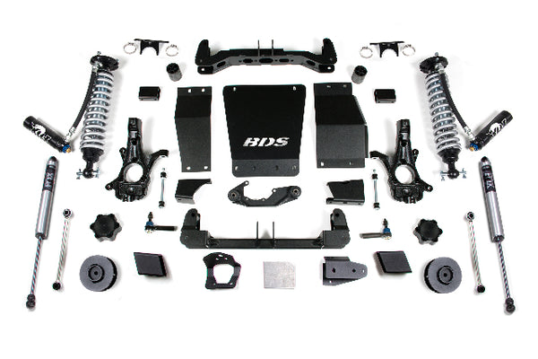 BDS 4 Inch Lift Kit 2.5 Coil-over, Fits Chevy/ GMC Suburban, Tahoe, Yukon/xl 1500 15-19 4WD 733FDSC