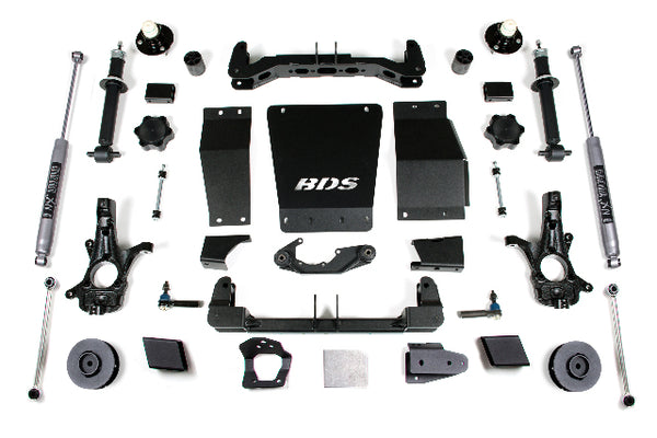 BDS 4 Inch Lift Kit, Fits Chevy/ GMC Suburban, Tahoe, Yukon/xl 1500 15-19 4WD 733H