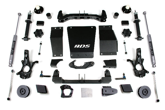 BDS 4 Inch Lift Kit, Fits Chevy/ GMC Suburban, Tahoe, Yukon/xl 1500 15-19 4WD 734H