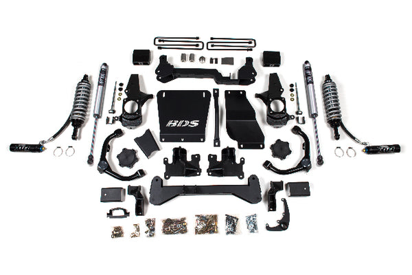 BDS 6.5 Inch Lift Kit 2.5 Coil-over Conversion, Fits Chevy Silverado Or GMC Sierra 2500HD/3500HD 01-10 Diesel 738FDSC