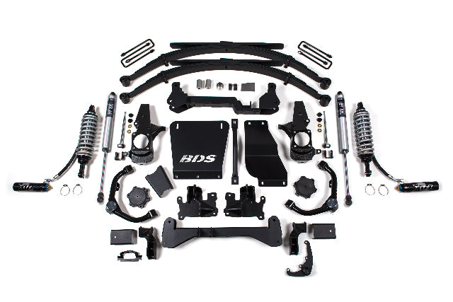 BDS 6.5 Inch Lift Kit 2.5 Coil-over Conversion, Fits Chevy Silverado Or GMC Sierra 2500HD/3500HD 01-10 Diesel 739FDSC