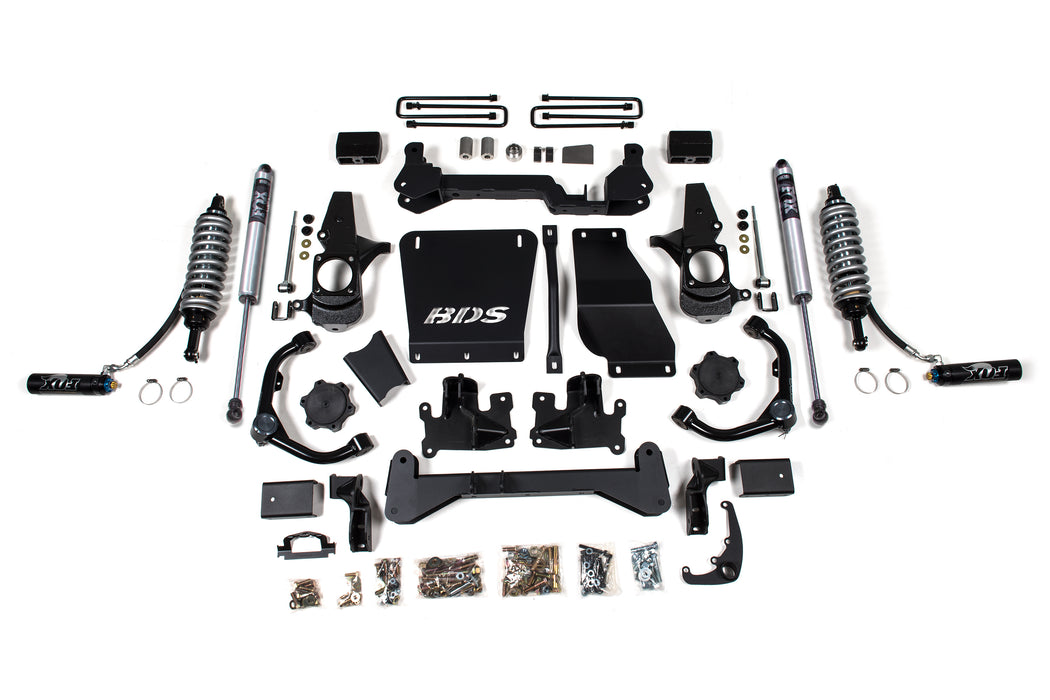 BDS BDS740FDSC 4.5 Inch Lift Kit -FOX 2.5 Coil-Over Conversion Chevy Silverado or fits gmc Sierra 2500HD/3500HD (01-10) Diesel