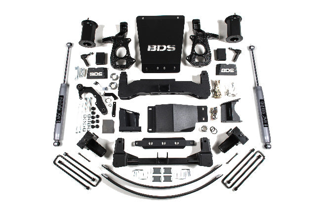 BDS 8 Inch Lift Kit, Fits Chevy Silverado Or GMC Sierra 1500 14-18 4WD 743H