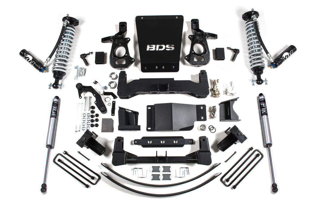 BDS BDS743FDSC 8 Inch Lift Kit -FOX 2.5 Coil-Over DSC - Chevy Silverado or GMC Sierra 1500 (14-18) 4WD