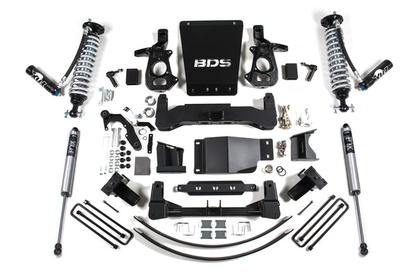 BDS 8 Inch Lift Kit 2.5 Coil-over Dsc, Fits Chevy Silverado Or GMC Sierra 1500 14-18 4WD 744FDSC