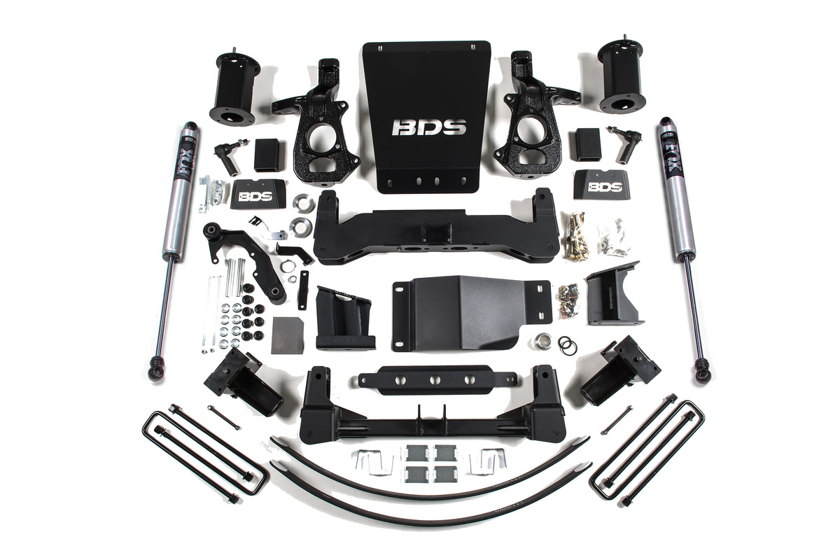 BDS 8 Inch Lift Kit, Fits Chevy Silverado Or GMC Sierra 1500 14-18 4WD 744FS