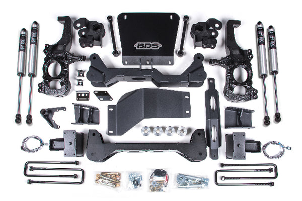 BDS 6.5 Inch Lift Kit, Fits Chevy Silverado Or GMC Sierra 2500HD/3500HD 20-25 4WD 753FS