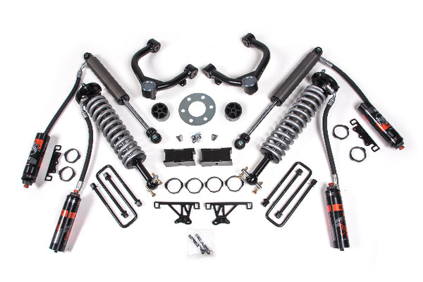BDS 3.5 Inch Lift Kit Performance Elite Coil-over, Fits Chevy Silverado Or GMC Sierra 1500 19-24 4WD 755FDSC