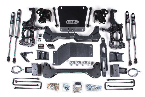 BDS 5 Inch Lift Kit, Fits Chevy Silverado Or GMC Sierra 2500HD/3500HD 20-25 4WD 767FS
