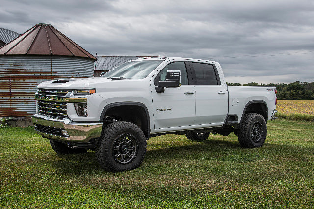 BDS 2020-2025 Fits Chevrolet Silverado/gmc Sierra 2500HD/3500HD 4wd, 5" Ntbd Suspension Lift System, W/o Overloads, 4.5" Rear Lift, Block, W/o Overload - NX2 Nitro Shocks Front/rear 766H