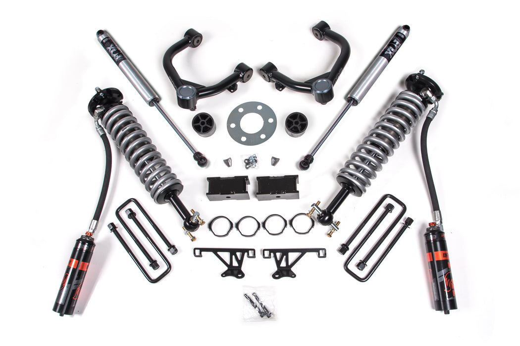 BDS BDS773FDSC 1.5 Inch Lift Kit FOX 2.5 Performance Elite Coil-Over Chevy Trail Boss or fits gmc AT4 1500 (19-24) 4WD