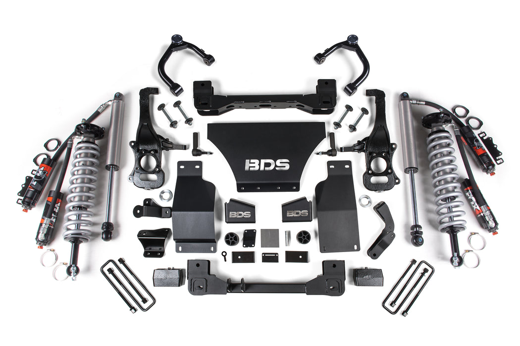 BDS BDS785FPE 4 Inch Lift Kit -FOX 2.5 Performance Elite Coil-Over - Chevy Trail Boss or GMC AT4 1500 (19-24) 4WD - Gas