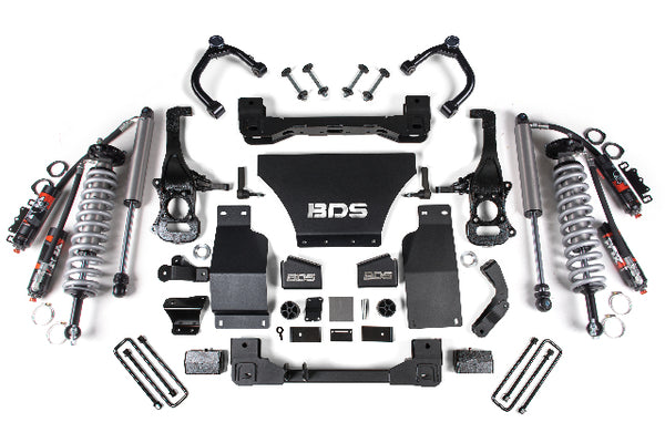 BDS 4 Inch Lift Kit 2.5 Performance Elite Coil-over, Fits Chevy Trail Boss Or GMC AT4 1500 20-24 4WD Diesel 786FPE