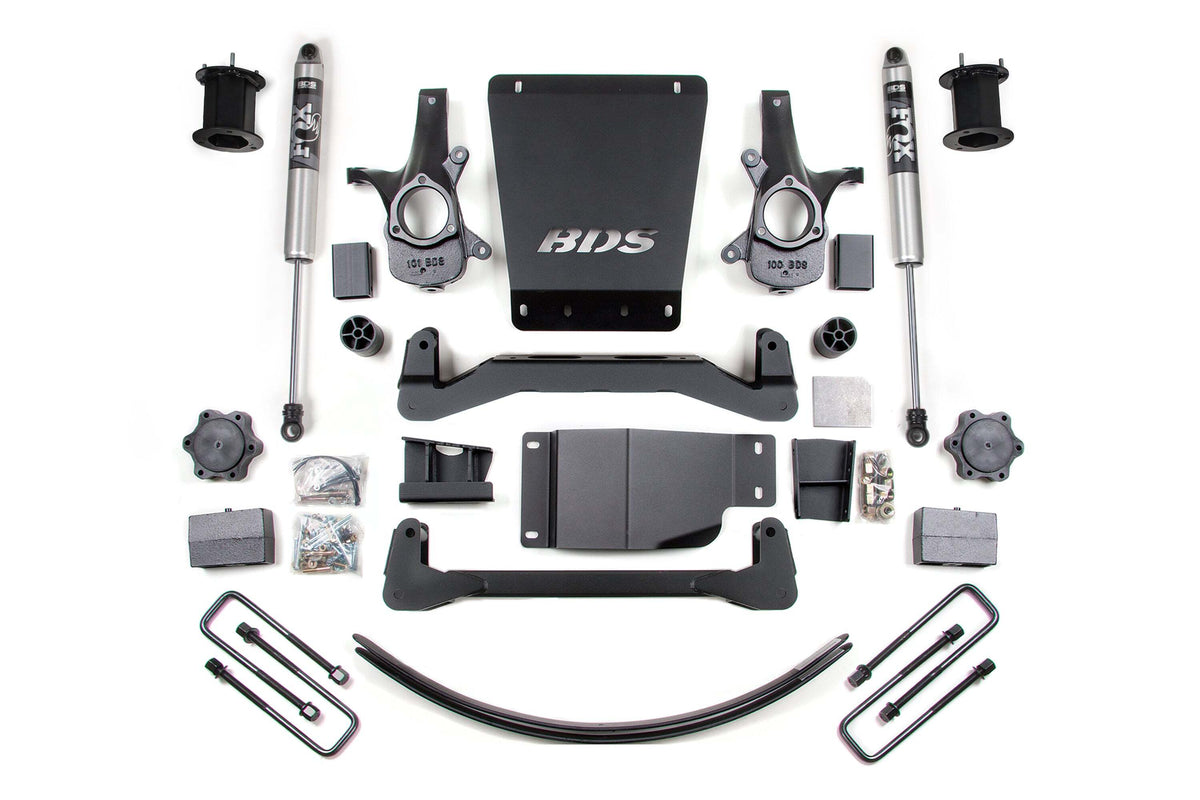 BDS 6 Inch Lift Kit Fits Chevy Silverado Or GMC Sierra 1500 07-13 4WD 795FS