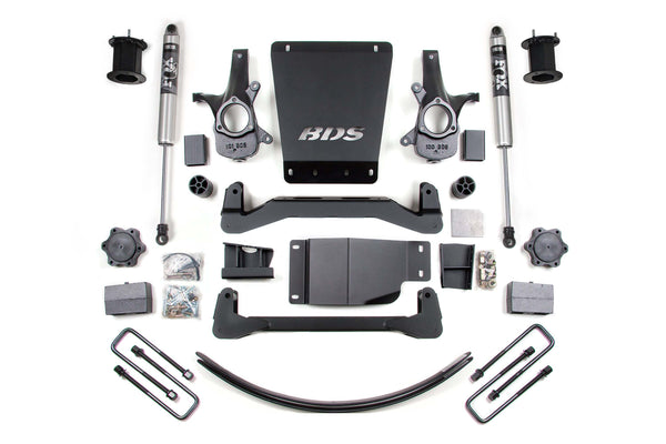 BDS 6 Inch Lift Kit Chevy Silverado Or GMC Sierra 1500 07-13 4WD 795FS