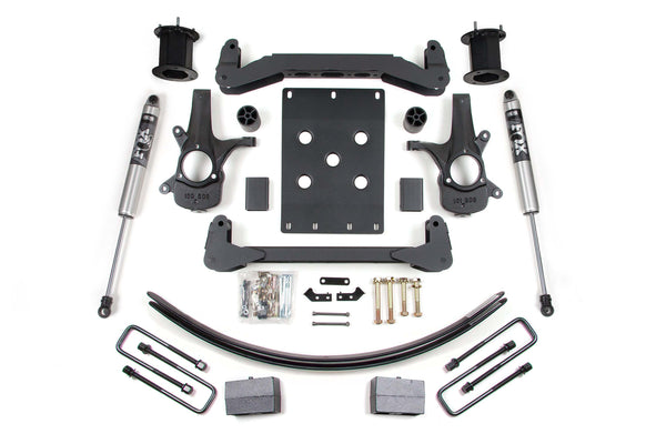 BDS 6 Inch Lift Kit Chevy Silverado Or GMC Sierra 1500 07-13 2WD 797FS