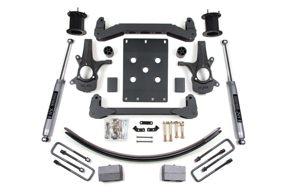 BDS 6 Inch Lift Kit Chevy Silverado Or GMC Sierra 1500 07-13 2WD 797H