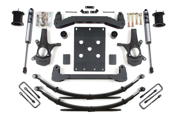 BDS 6 Inch Lift Kit Chevy Silverado Or GMC Sierra 1500 07-13 2WD 798FS