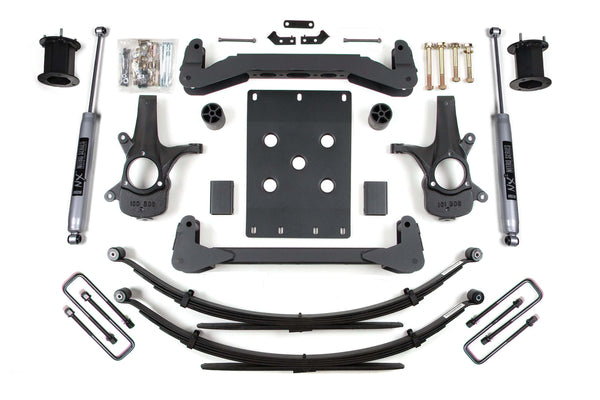 BDS 6 Inch Lift Kit Chevy Silverado Or GMC Sierra 1500 07-13 2WD 798H