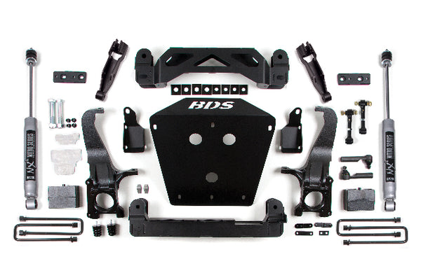 BDS 7 Inch Lift Kit, Fits Toyota Tundra 07-15 2/4WD 813H