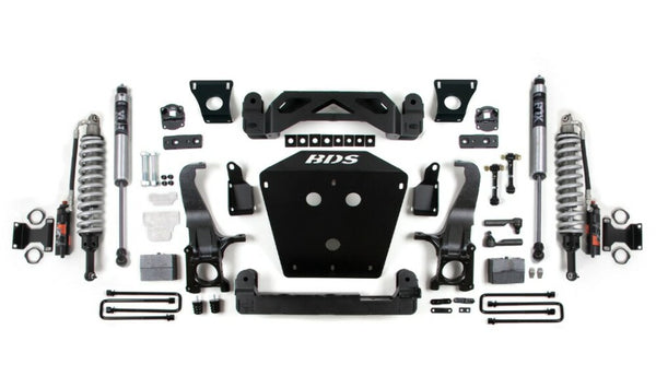 BDS 2007-2015 Toyota Tundra 5in Suspension System, 3" Rear Block - Fox 2.5 Pes C/o, Fox 2.0 Ps Shocks 814FPS