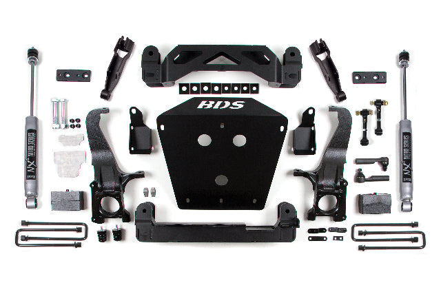 BDS 4.5 Inch Lift Kit, Fits Toyota Tundra 07-15 2/4WD 814H