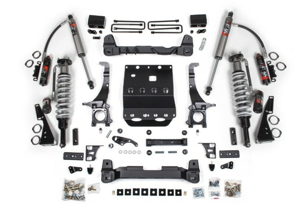 BDS 2005-2015 Toyota Tacoma 4WD 6" Suspension Lift Kit, 4" Rear, Block - 2.5 Pes C/o, 2.5 Pes 815PES