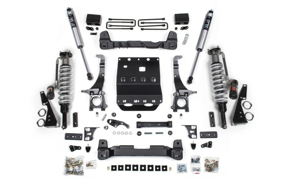 2005-2015 Toyota Tacoma 4wd 6" Suspension Lift Kit, 4" Rear, Block - 2.5 PES C/O, 2.0 PS