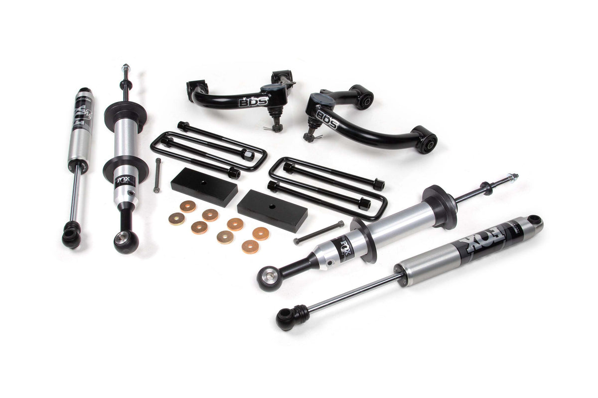 BDS 2 Inch Lift Kit FOX Coil-overs Fits Toyota Hilux 15-25 842FSR
