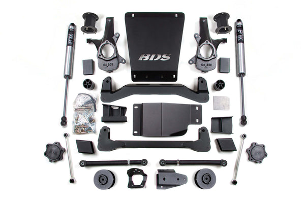 BDS 4.5 Inch Lift Kit Chevy/gmc Avalanche, Suburban, Tahoe, Or Yukon 1500 07-14 4WD 905FS