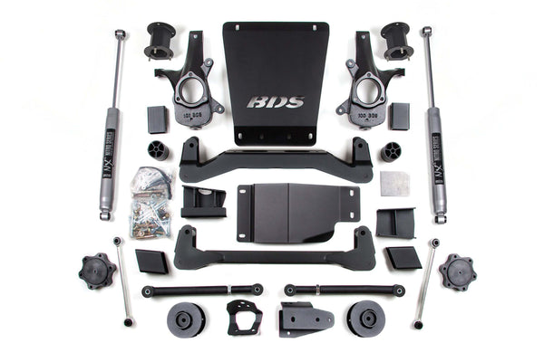 BDS 4.5 Inch Lift Kit Chevy/gmc Avalanche, Suburban, Tahoe, Or Yukon 1500 07-14 4WD 905H
