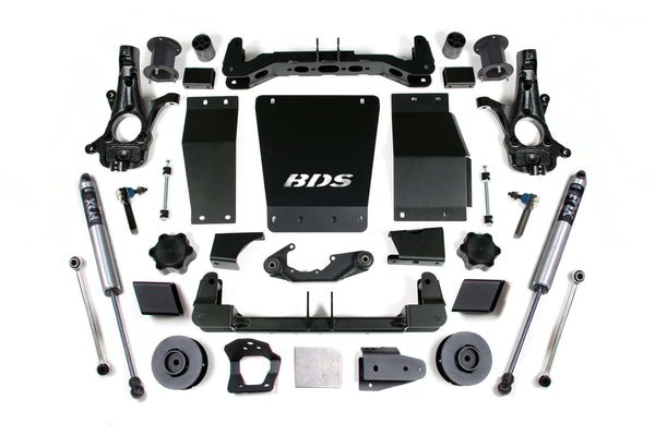 BDS 4.5 Inch Lift Kit Chevy/gmc Avalanche, Suburban, Tahoe, Or Yukon 1500 15-20 4WD 908FS
