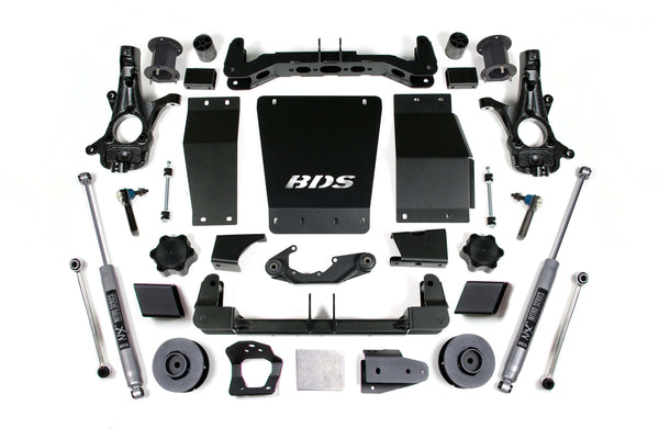 BDS 4.5 Inch Lift Kit Chevy/gmc Avalanche, Suburban, Tahoe, Or Yukon 1500 15-20 4WD 908H