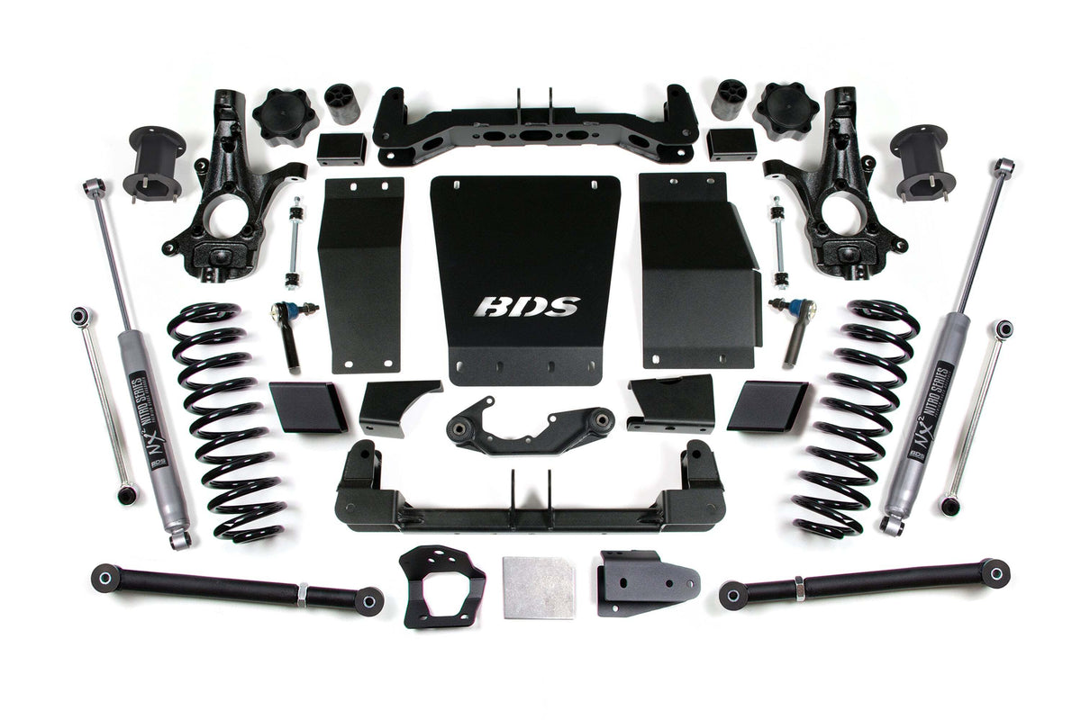 BDS 6.5 Inch Lift Kit Fits Chevy/gmc Avalanche, Suburban, Tahoe, Or Yukon 1500 15-20 4WD 910H