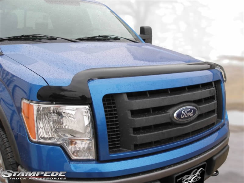 Stampede 2009-2014 Ford F-150 Excludes Raptor Model Vigilante Premium Hood Protector Smoke 2147-2