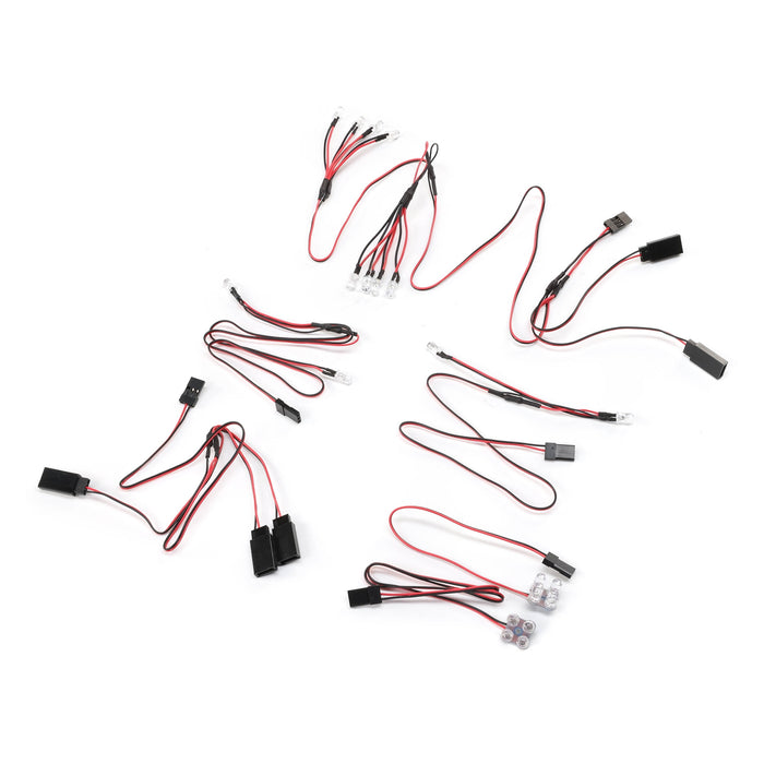 Axial SCX6 LED Light Set Trail Honcho AXI250016 Elec Car/Truck Replacement Parts