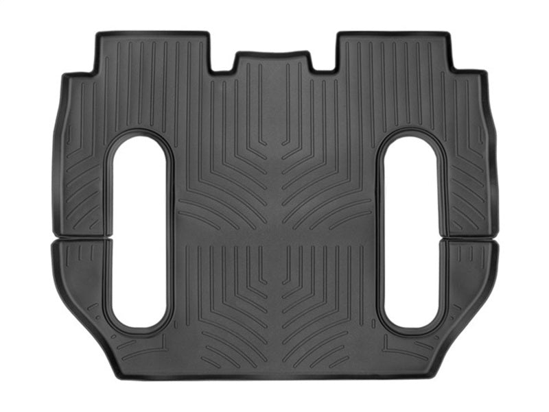 WeatherTech 2016+ Tesla Model X Rear FloorLiner Black (6 Passenger) 448694