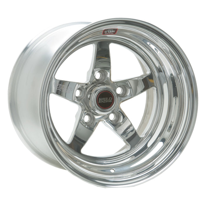 Weld S71 15x14.33 / 5x4.75 BP / 8.5in. BS Polished Wheel (Low Pad) Non-Beadlock 71LP-514B85A