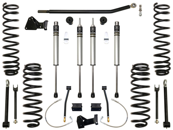 ICON 07-18 compatible with Jeep Wrangler JK 4.5in Stage 1 Suspension System K24001