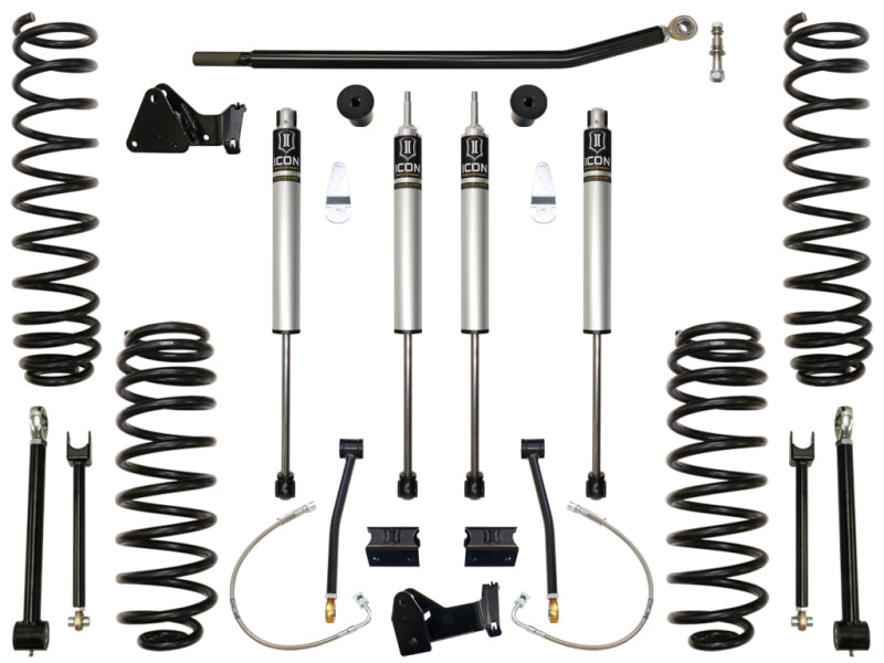 Icon 2007-2018 Jeep Jk 4.5" Lift Stage 1 Suspension System K24001