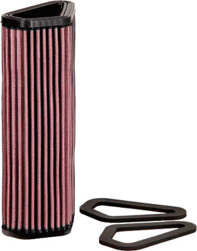 K&N Engine Air Filter: High Performance, Premium, Powersport Air Filter: Fits 2007-2018 DUCATI (Diavel, Carbon, Diesel, Titanium, Streetfighter, Dark, Strada, 848 EVO, and other select models) DU-1007