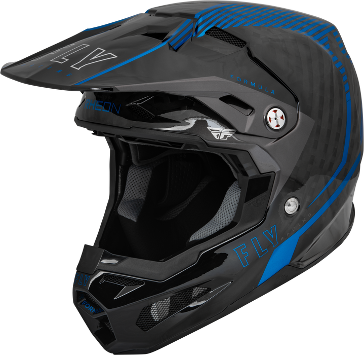 Fly Racing 2023 Adult Formula Carbon Tracer Helmet (Blue/Black, XX-Large)