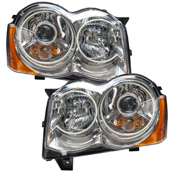 Oracle 08-10 compatible with Jeep Grand Cherokee SMD HL HID ColorSHIFT w/ BC1 Controller SEE WARRANTY 7139-335