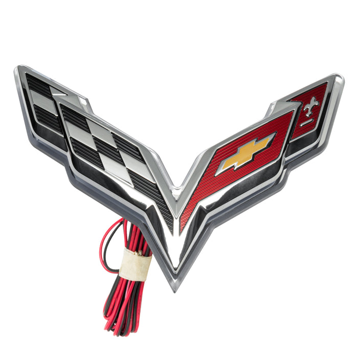 Oracle Corvette C7 Rear Illuminated Emblem Dual Intensity Red SEE WARRANTY 3655-003