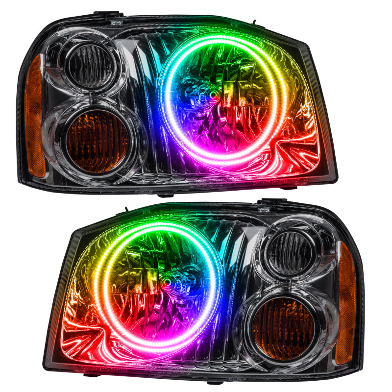Oracle 01-04 Compatible with Nissan Frontier SMD HL Dual Halo ColorSHIFT w/ Simple Controller SEE WARRANTY 7178-504